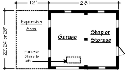 Free Garage Workshop Floor Plans