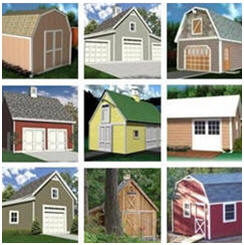 Instant Download Barn, Shed, Workshop and Garage Building Plans at BackroadHome.net