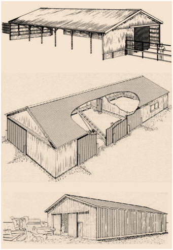 Free Plans for Big, Practical Pole Barns from The Canada Plan Service