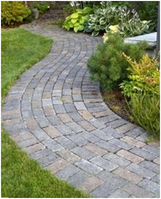 Free Patio and Garden Walk Building Guides - Improve your yard and landscape with brick and stone walks and patios that you build yourself. 