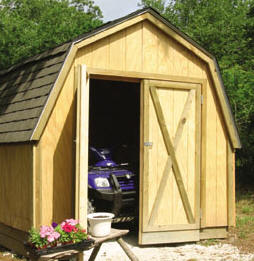 Free, Drive-Through Pole Barn Step-by-Step Building Project from Extreme How-To Magazine 
