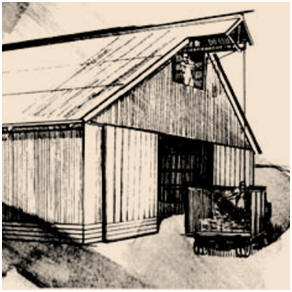 Free Hay Barn, Equipment Shed and Feeding Shed Plans from CobbLumber.com