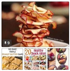 Healthy Food and Snack Recipe Board on Pinterest