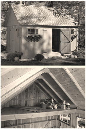Free DIY 12x16 Multipurpose Shed and Loft Building Guide from Popular Mechanics Magazine
