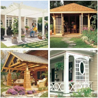 Free Arbor, Pergola and Outdoor Room Plans and Do-It-Yourself Building Guides from FamilyHandyman.com