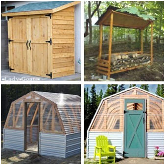 Free DIY Shed and Backyard Greenhouse Plans from Ana-White.com