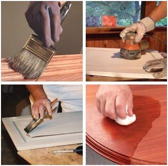 Free Wood Finishing Guides and Step-By-Step Lessons from ExtremeHowTo.com