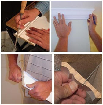 Add character to any room with crown moldings, chair rails and built-up base moldings. Learn how with free, illustrated guides at ExtremeHowTo.com